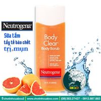 Sữa tắm Neutrogena Body Clear Body Scrub