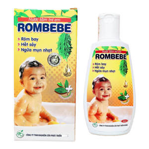 Sữa tắm rôm sảy cho bé Rombebe 125ML