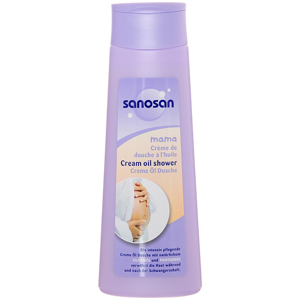 Sữa tắm tinh dầu dành cho mẹ Sanosan mama creamy oil shower 250ml