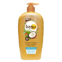 Sữa tắm tinh dầu dừa - Exotic Coconut Shower Gel Lovea – 95% NAT - 750ml