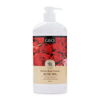 Sữa tắm trắng da hương hoa hồng Geo Perfume Body Cleanser Rose Spa 600ml