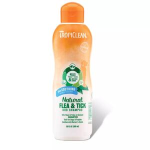 Sữa tắm TropiClean Flea Tick 592ml - Trị ve bọ chét thành phần tự nhiên