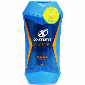 Sữa tắm X-men Active chai 180ml