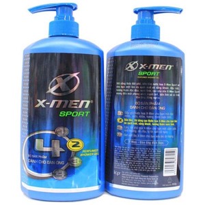 Sữa tắm X-men Sport 650ml