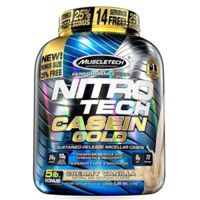 Sữa tăng cơ Nitrotech Casein Gold 5lbs (2.2kg)