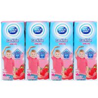 Sữa tiệt trùng Dutch Lady Cao khoẻ lốc 4 hộp x 180ml