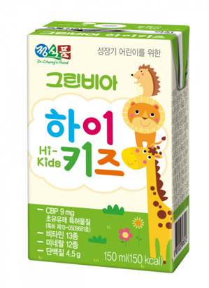 Sữa tươi Greenbia Hi-kids 150ml cho bé từ 1 tuổi