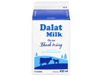 Sữa tươi thanh trùng Dalat milk có đường - 450ml