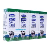 Sữa tươi vinamilk có đường 180ml x 48 hộp