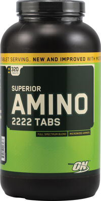 Viên uống hổ trợ và tăng cường cơ bắp Superior Amino 2222 Tabs 320 viên