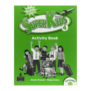 Superkids 4 Activity Book with CD