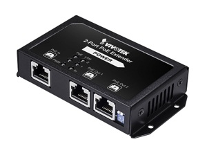 Switch 2-Port Indoor FE PoE Extender Vivotek AP-FXC-0210