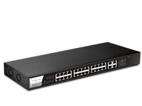 Switch Draytek VigorSwitch P1280 - 24 port