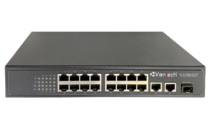 Switch Poe 16 Cổng Vantech Vps-16