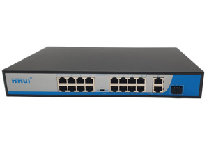 Switch POE 16 PORT HR901-AF-1621GS-30