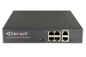 Switch Poe 4 Cổng Vantech Vps-04