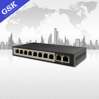 Switch PoE chuyên dụng 10 port GSK-SP4208C-PoE