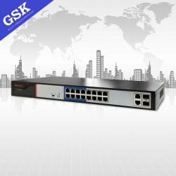 Switch PoE chuyên dụng 16 port GSK-SP4216D-PoE