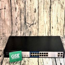 Switch PoE chuyên dụng 18 port GSK-SP4216C-PoE