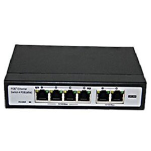 Switch POE Hikvision SH-1004P-E - 4 port