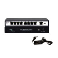 Switch PoE Hikvision SH-1008P-2G - 8 port