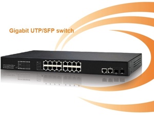 Switch PoE Ionnet IFS-1616 - 16 port, 250Watt