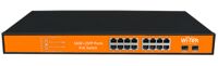 Switch PoE Witek WI-MS318GF - 16 port