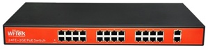 Switch PoE Witek WI-PS126G-24V - 24 port