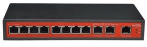 Switch PoE Witek WI-PS211G - 8 port