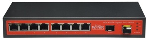 Switch PoE Witek WI-PS310GF - 8 port