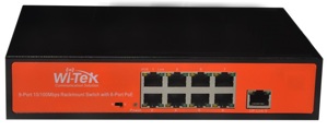 Switch PoE Witek WI-PS509 - 9 port