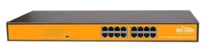 Switch PoE Witek WI-SF116S - 16 port