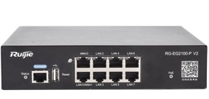 Switch Ruijie RG-EG2100-P V2 - 8 port