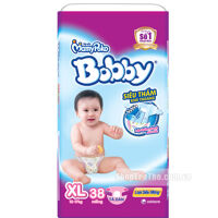 Tã - bỉm dán Bobby Fresh XL38