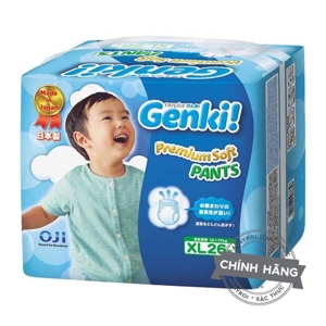 Tã-bỉm quần Genki XL26