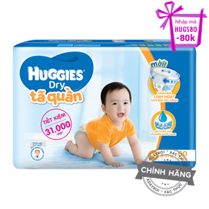 Tã-bỉm quần Huggies Dry Pants Big Jumbo M60