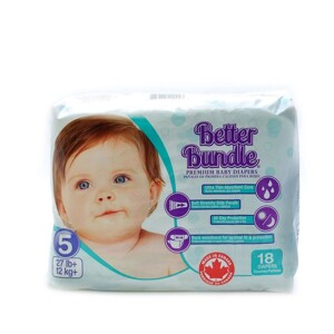 Tã dán Better Bundle size 5 - 18 miếng (dành cho bé trên 12kg)