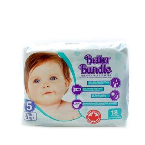 Tã dán Better Bundle size 5 - 62 miếng (dành cho bé trên 12kg)