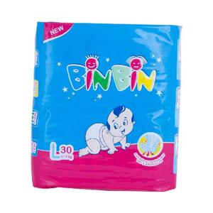 Tã dán Binbin size L 30 miếng (trẻ từ 9 - 14kg)