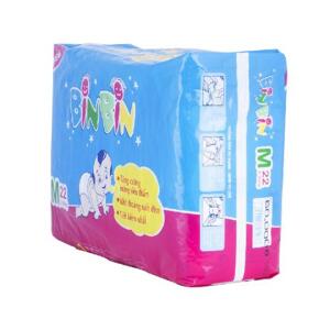 Tã dán Binbin size M 22 miếng (trẻ từ 5 - 10kg)