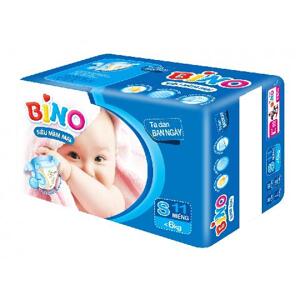 Tã dán Bino ban ngày size S 11 miếng (trẻ từ 0 - 6kg)