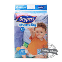 Tã dán Drypers Wee Wee Dry XL58