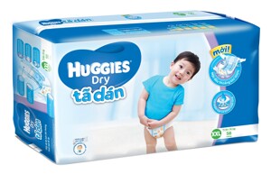 Tã dán Huggies size XXL56 miếng (trẻ trên 14kg)