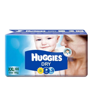 Tã dán Huggies size XXL 44 miếng (trẻ trên 14kg)