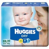 Tã dán Huggies size XXL 30 miếng (trẻ trên 14 kg)