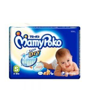 Tã dán MamyPoko size S 22 miếng (trẻ từ 3 - 8kg)