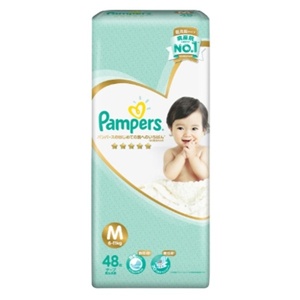 Tã dán Pampers Nhật Bản new (M, 48 miếng)