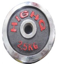 Tạ miếng inox HIGHQ 2,5kg