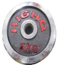 Tạ miếng inox HIGHQ 5kg