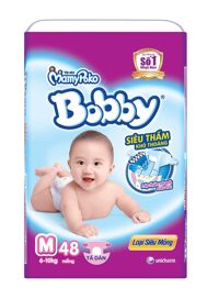 Tã quần Bobby Fresh M48 (dành cho trẻ từ 6-10kg)